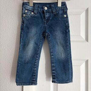 True Religion Toddler 24M Geno Straight Jeans